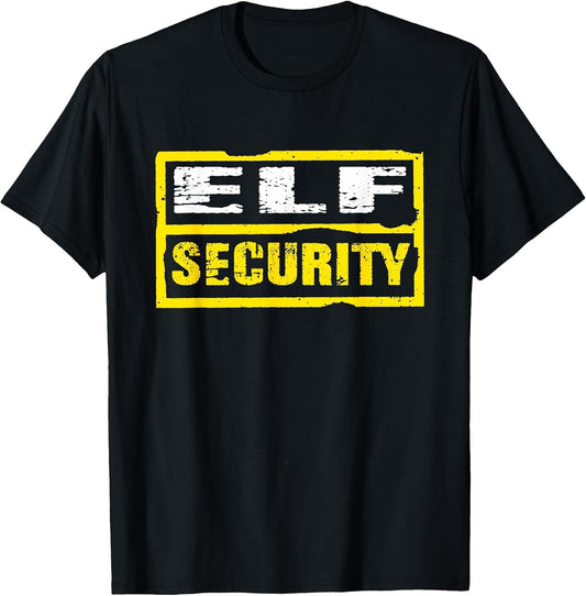 Halloween Adult Costume Elf Security Dad Mom