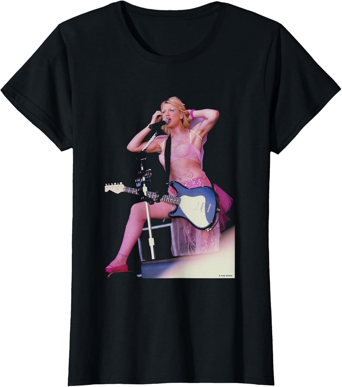Hole Courtney Love Live Glastonbury 1999 by Andy Willsher