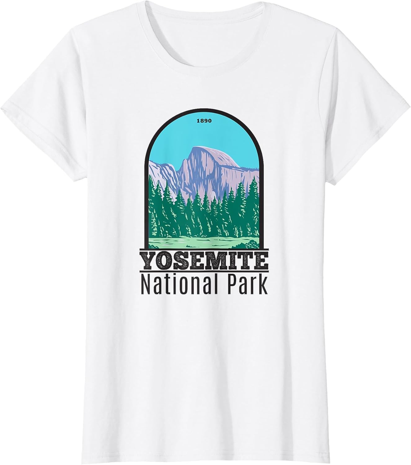 Yosemite National Park Vintage Half Dome California
