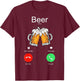 Beer Calling Remind Me Message Decline Accept Phone Call
