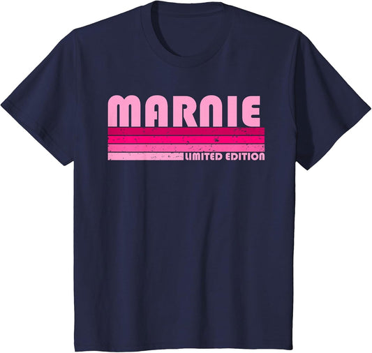 Marnie Name Personalized Retro Vintage 80s 90s Birthday
