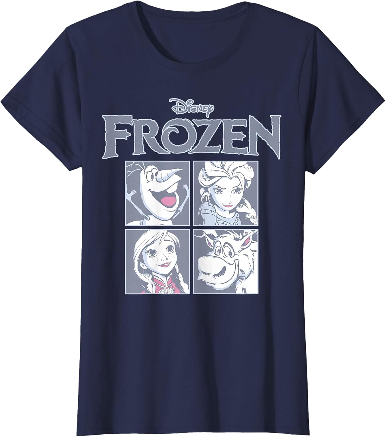 Disney Frozen Group Squared Poster