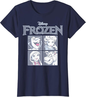 Disney Frozen Group Squared Poster