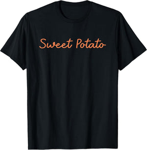 Sweet Potato and Kind of Rude Potato Funny Quote