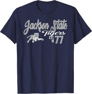 Jackson State Tigers HBCU Est 1877 Navy Officially Licensed