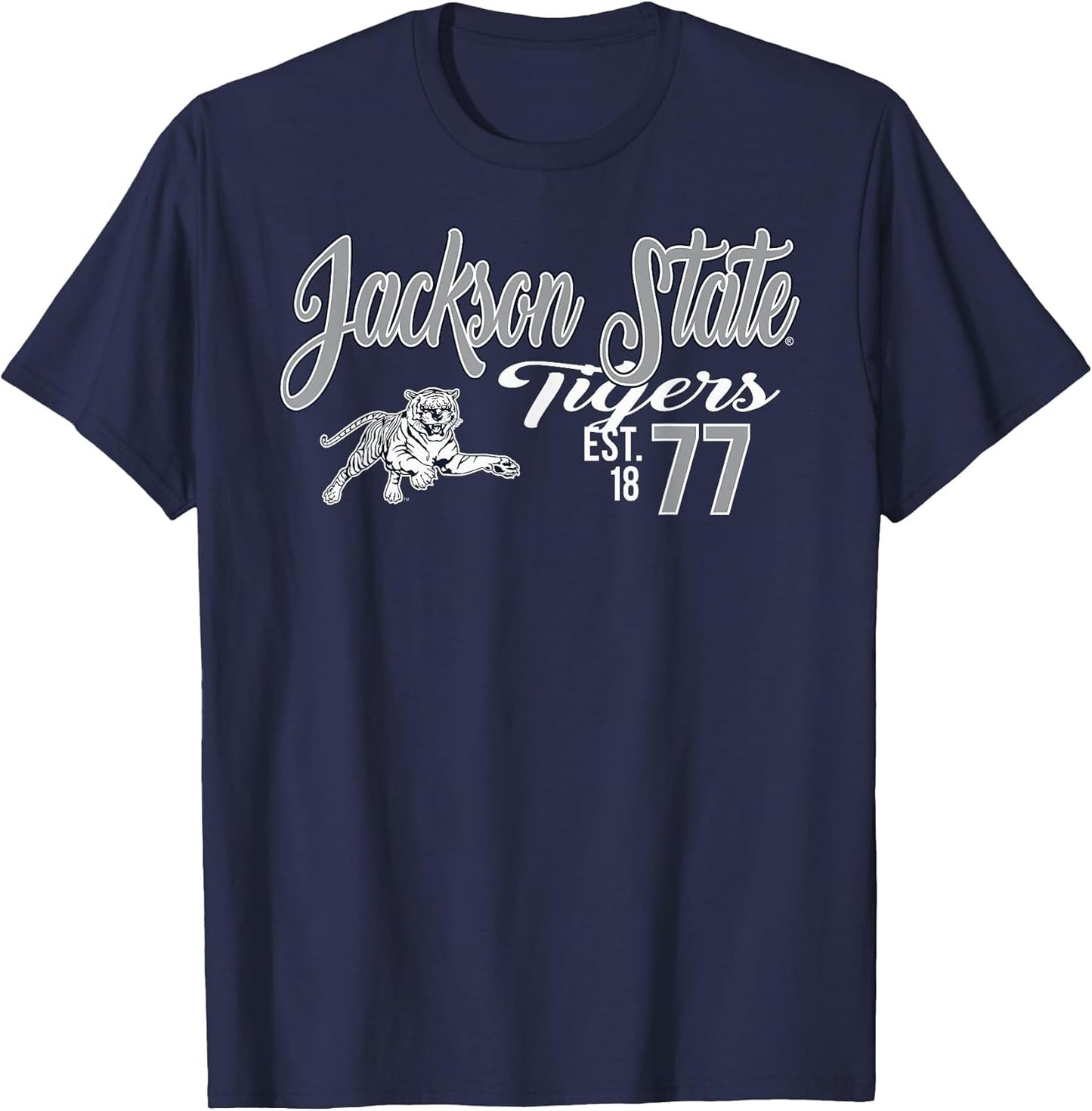 Jackson State Tigers HBCU Est 1877 Navy Officially Licensed