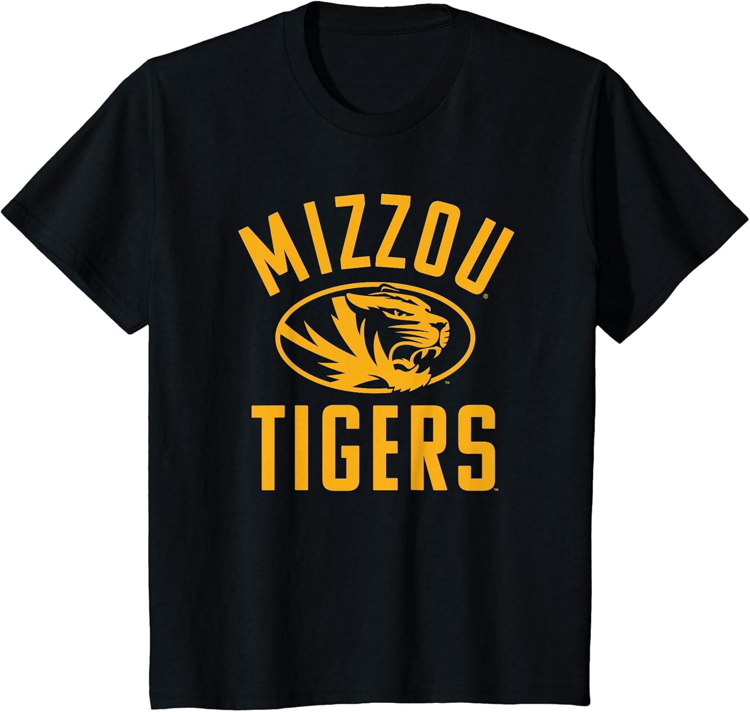 University of Missouri Mizzou Tigers Large One Color