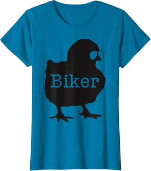 Biker Girl Chick Motorcycle Vintage Biker Woman Funny