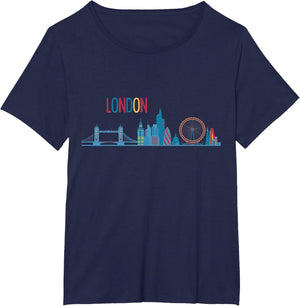 London Skyline England UK Vintage London