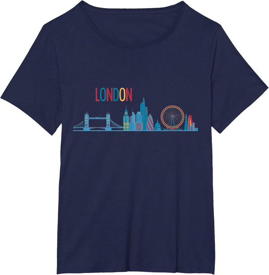 London Skyline England UK Vintage London