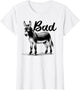 Funny Bad Ass Donkey Shirt Badass Donkey Retro Donkeys Meme