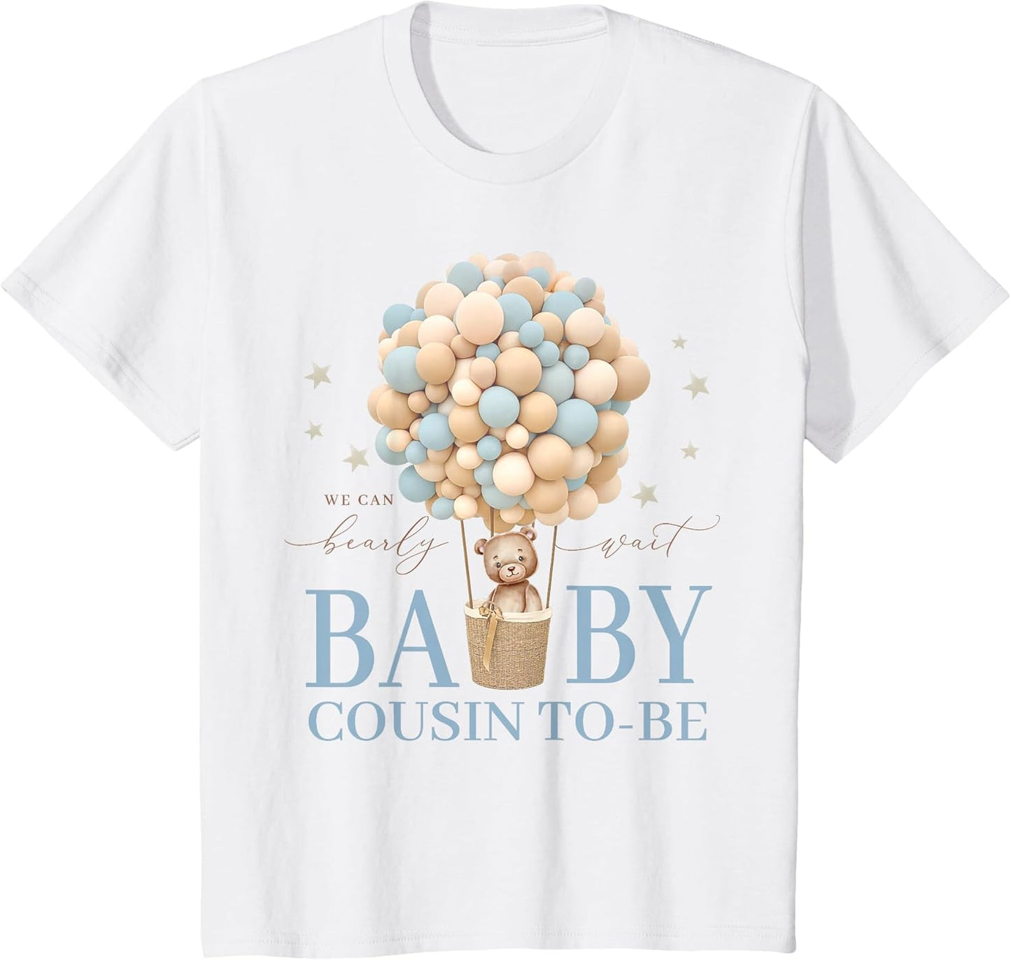 Cousin We Can Bearly Wait Baby Shower Bear Family Matching