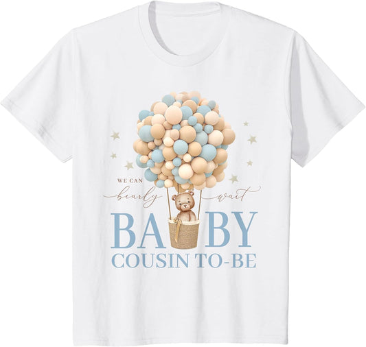 Cousin We Can Bearly Wait Baby Shower Bear Family Matching