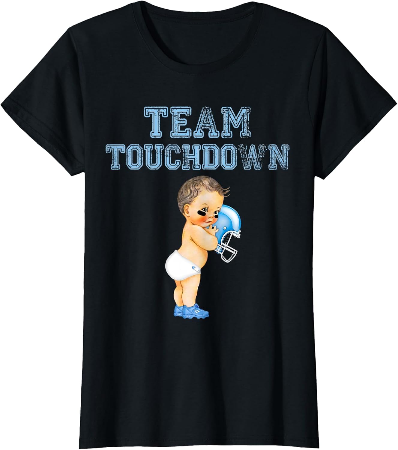 Team Touchdown Boy Shirt Gender Reveal Baby Shower Tutu Gift