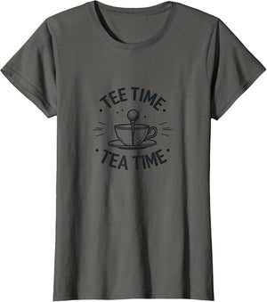 Time Tea Time Funny Golf Design
