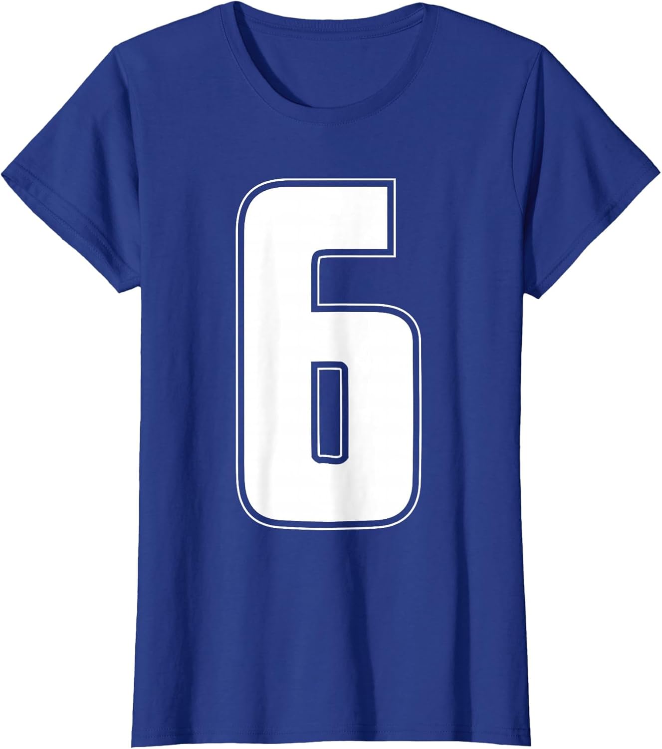 Halloween Group Costume #6 Sports Jersey Number 6 6th Bday