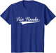 Rio Hondo Baseball Vintage Retro Font