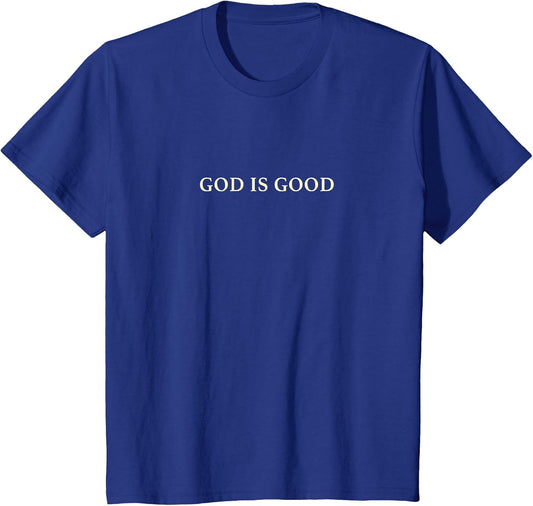 God is Good Shirt Jesus Faith Minimalist Christian