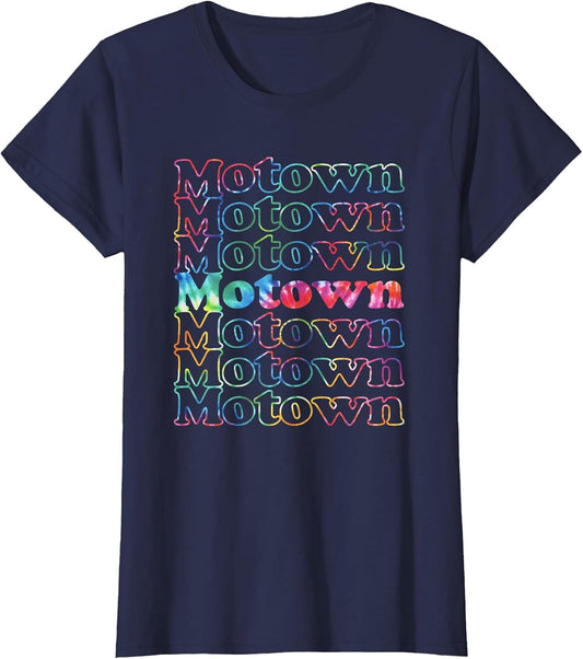 Motown Music Tie Dye
