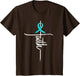 Faith Ovarian Cancer Awareness Cross Christian Ribbon Teal