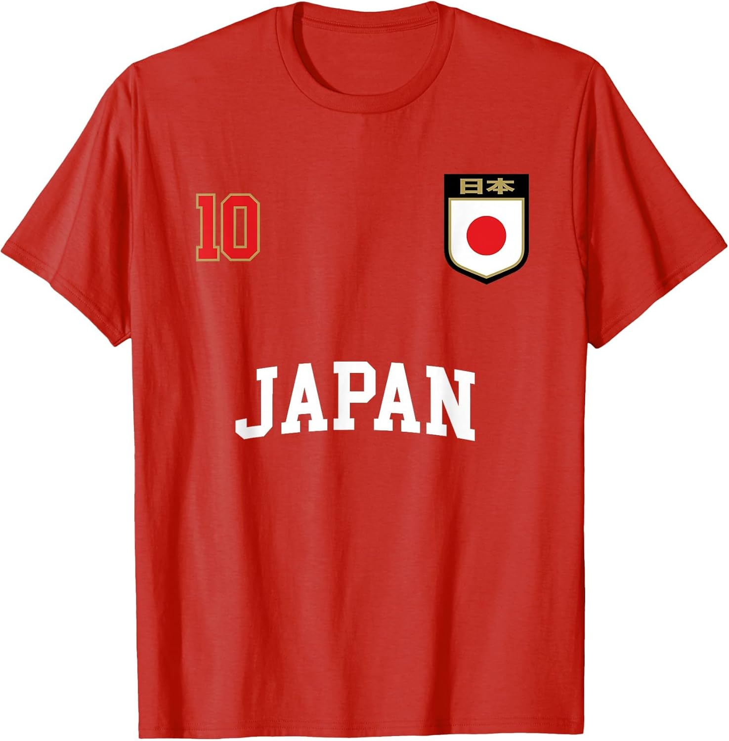 Japan Soccer Team Shirt 10 Retro Japanese Flag Shirt Nihon