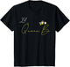 Kids Lil Queen B Shirt Bee Top Graphic Funny