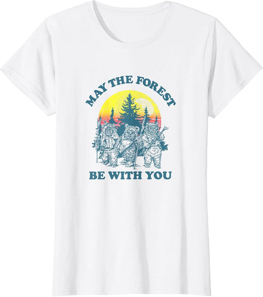 Star Wars Ewok Sunset May The Forest Be With You Earth Day