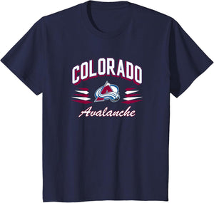 Colorado Avalanche Retro Diamond Navy Officially Licensed