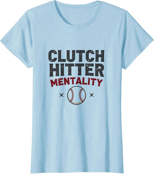 Clutch Hitter Mentality Baseball Design