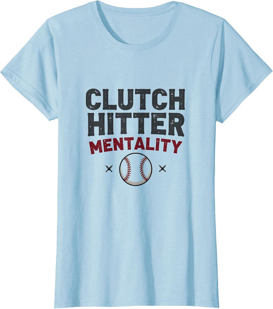Clutch Hitter Mentality Baseball Design