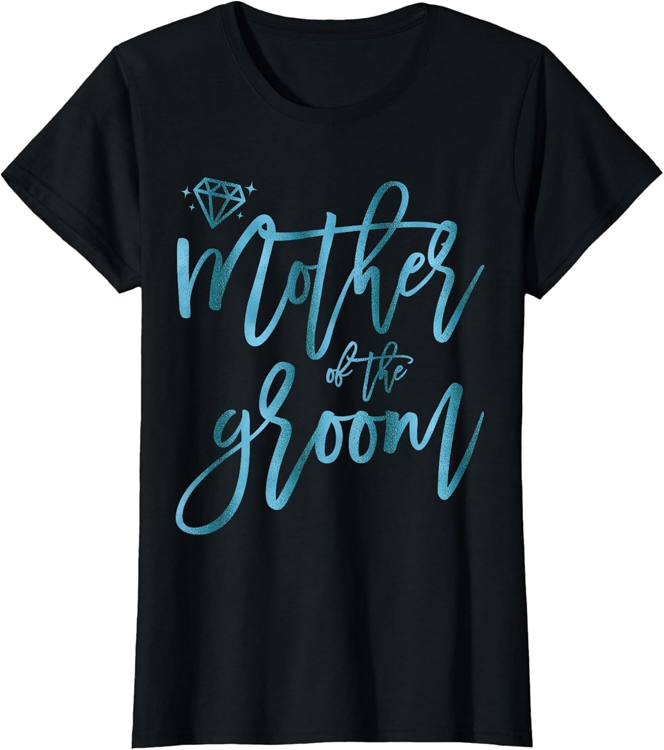 Bridal Party Shirts Teal Mother of The Groom Cute