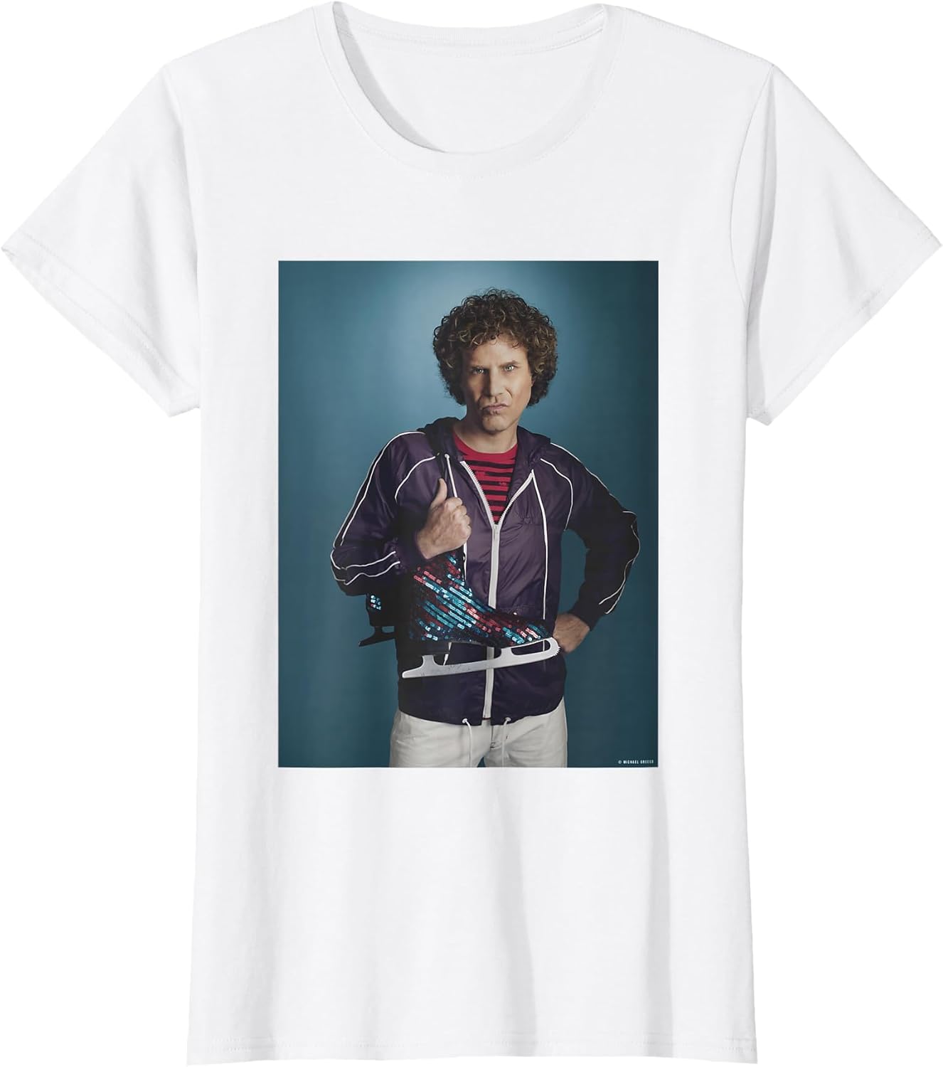 Will Ferrell Blades of Glory Skates by Michael Grecco