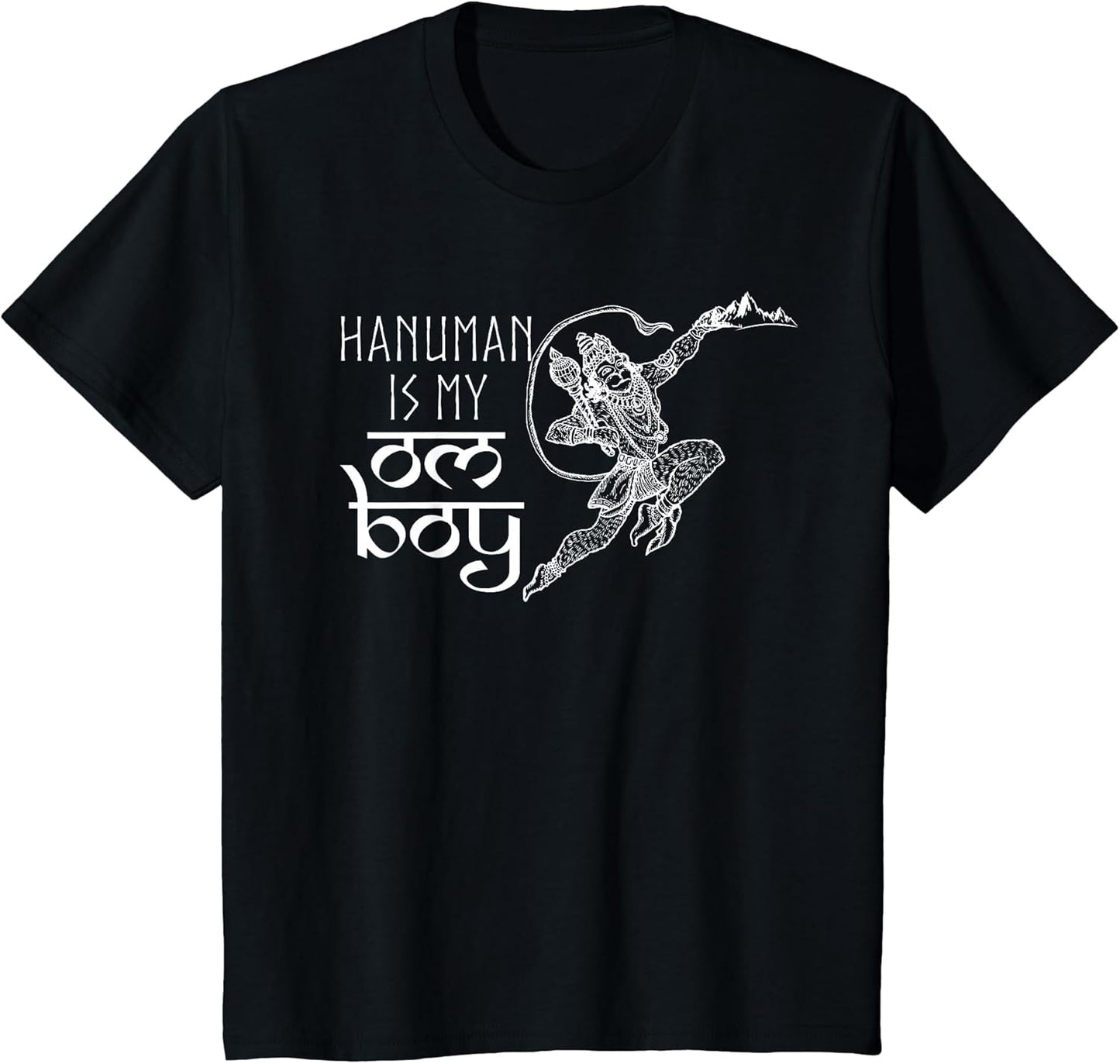 Funny Hanuman is My Om Boy Hindu God Shirt