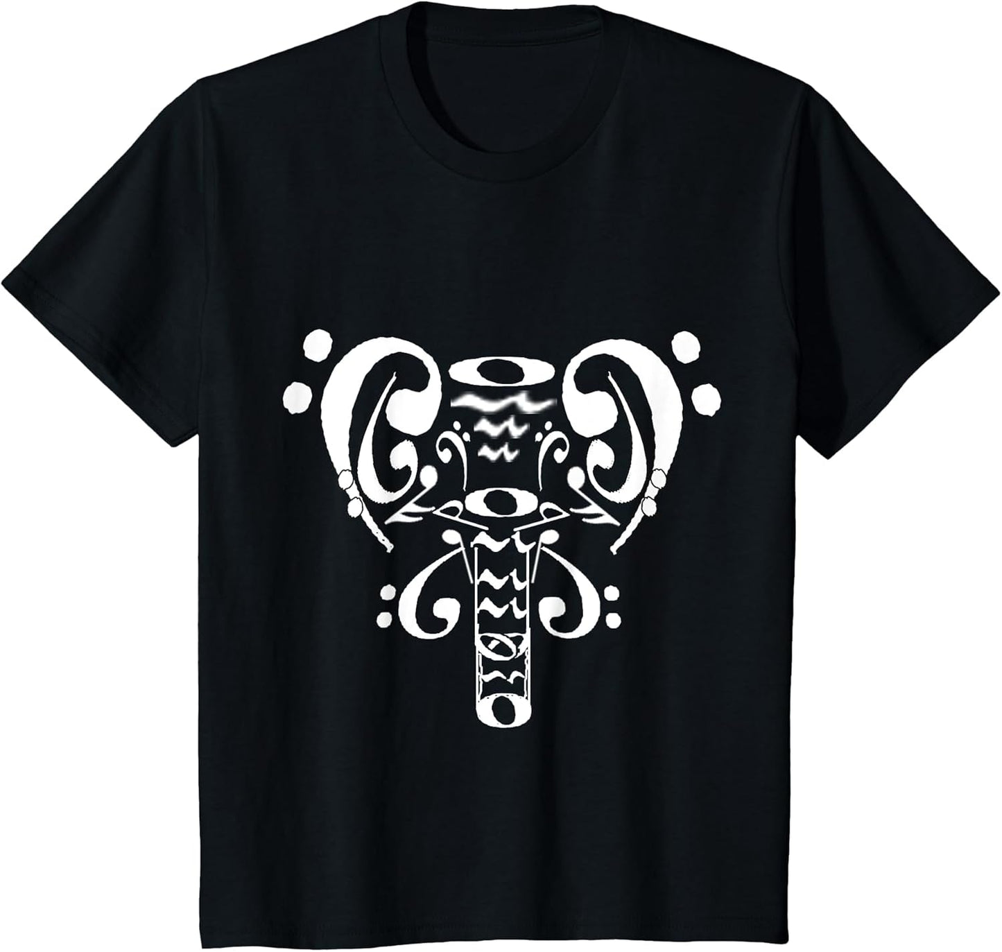 Music Note and Symbol Elephant - Valiant Heart Design
