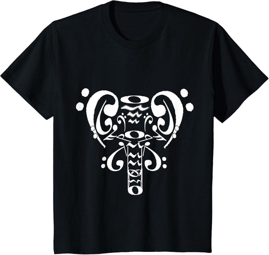 Music Note and Symbol Elephant - Valiant Heart Design