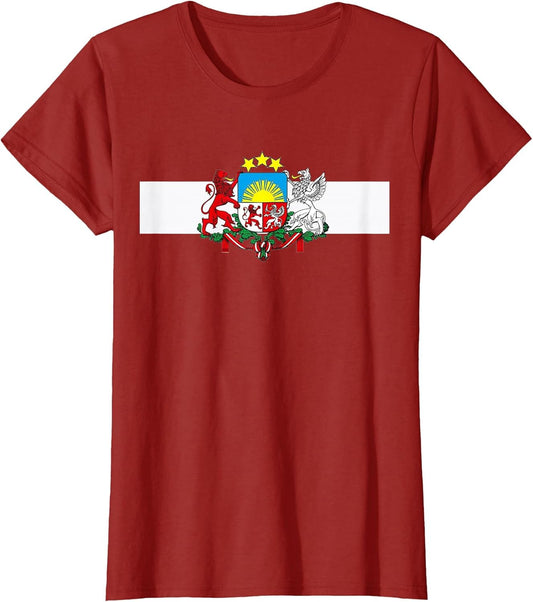 Latvia , Latvian Clothes, Latvia Shirt Men