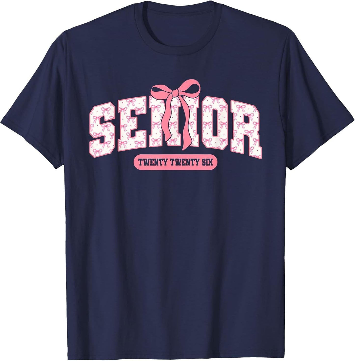 Senior 2026 Pink Coquette Bow Graduation Her Graduate Girl