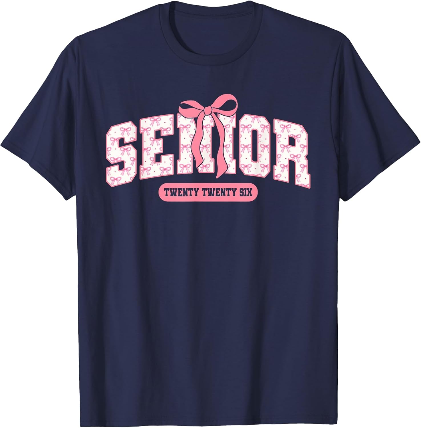 Senior 2026 Pink Coquette Bow Graduation Her Graduate Girl