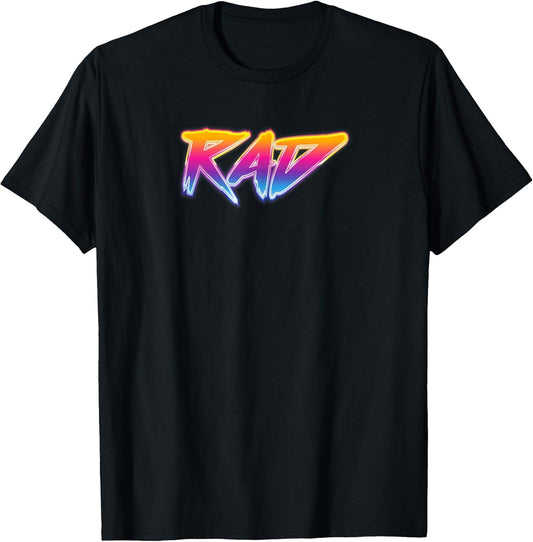 Rad Retro 80s 90s Vintage Look: Outrun Radical