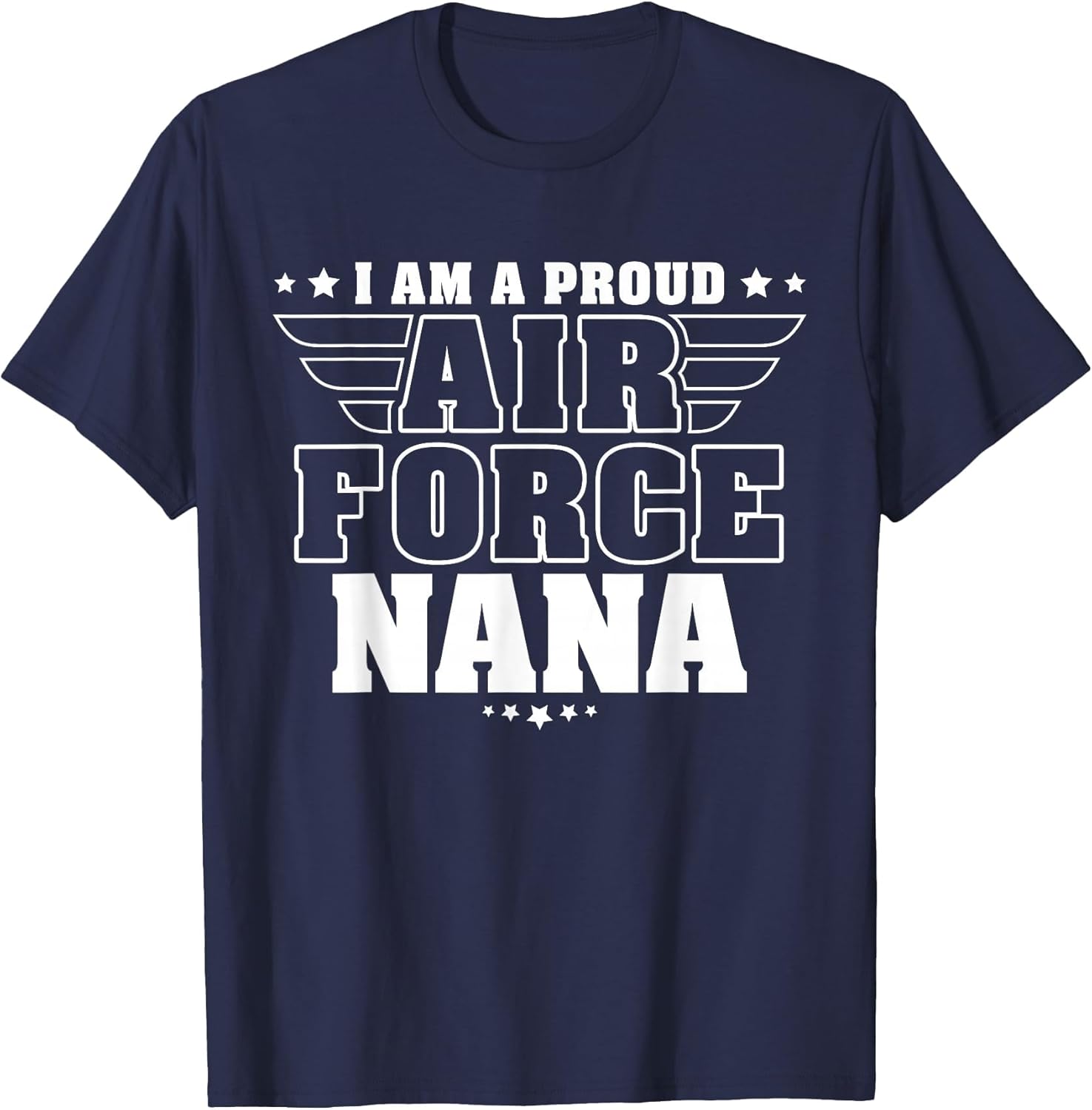 Proud Air Force Nana Patriotic Pride Military Grandmother