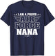 Proud Air Force Nana Patriotic Pride Military Grandmother