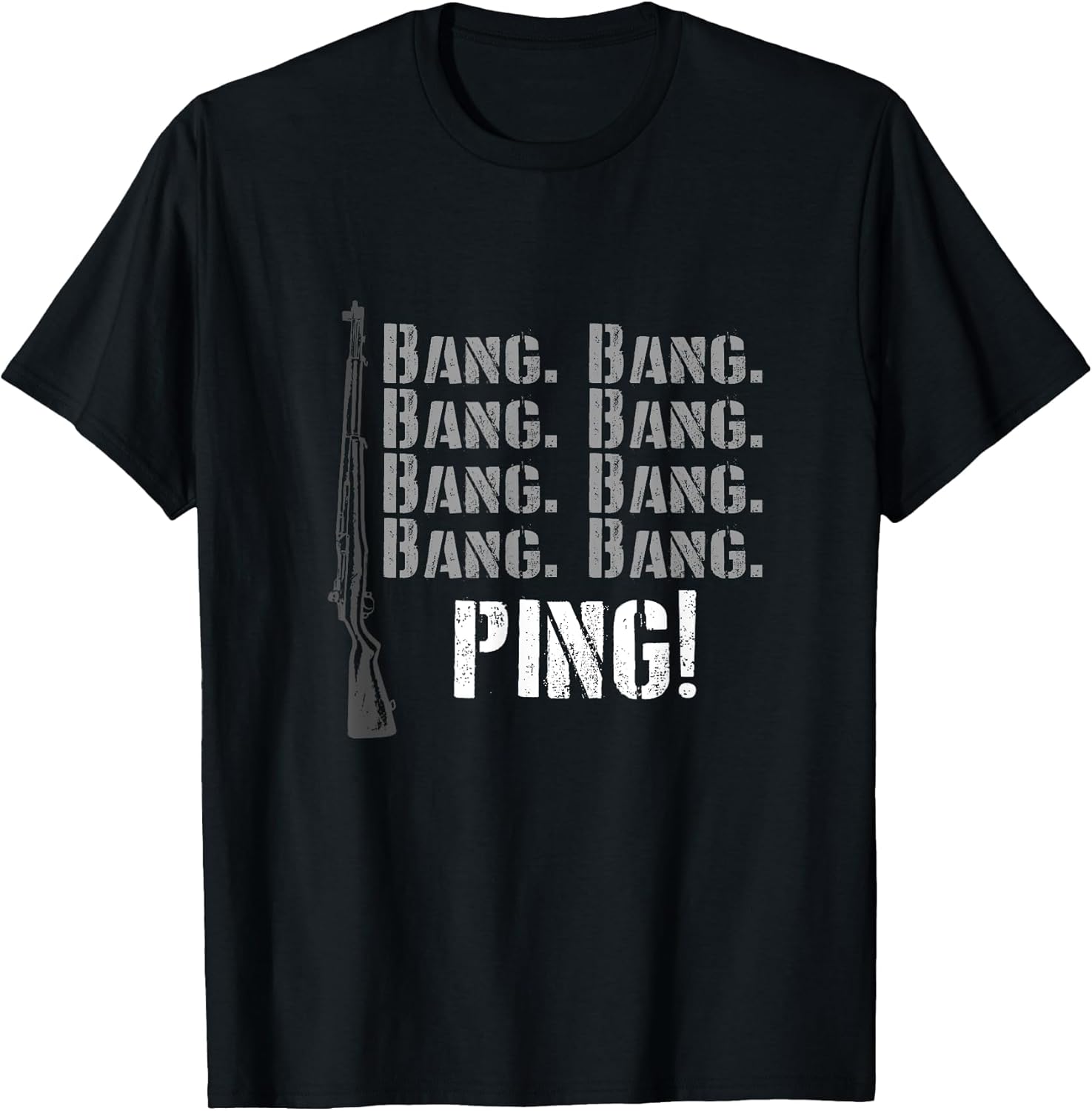 PING! Garand M1 WWII WW2 US Army 30-06 Bang Battle Rifle