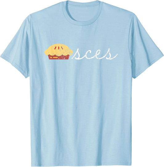 Pie-sces | Funny Pisces AF Pun Humor Zodiac Birthday Gift