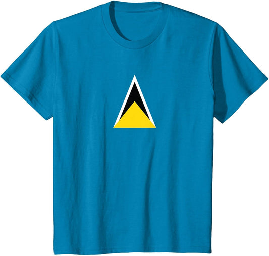 St Lucia Flag of St Lucia Kids Souvenir