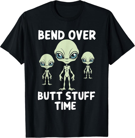 Funny Aliens Bench Over Butt Stuff Time Anal