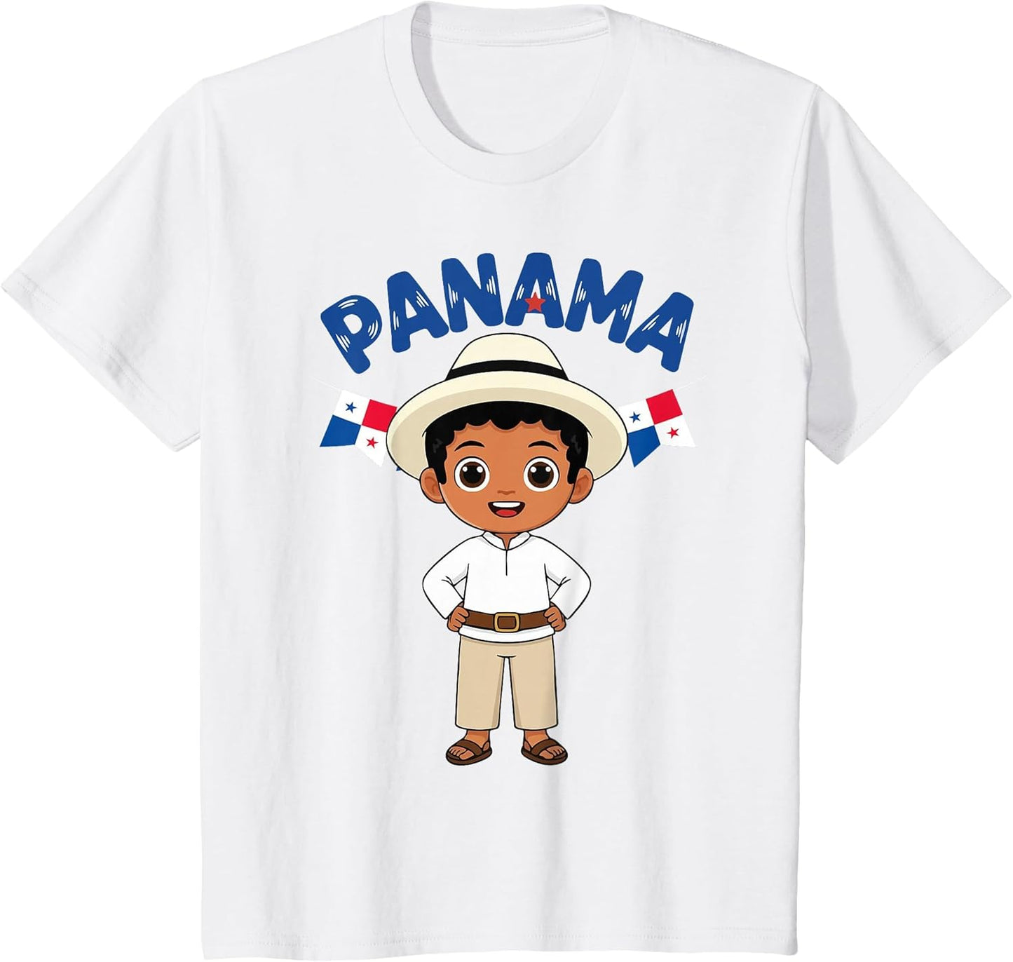 Panama Panamanian Boy Traditional Outfit Wear Flag Heritage