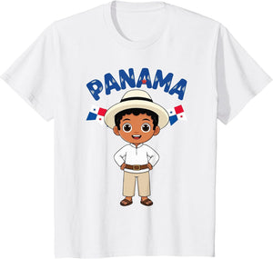 Panama Panamanian Boy Traditional Outfit Wear Flag Heritage