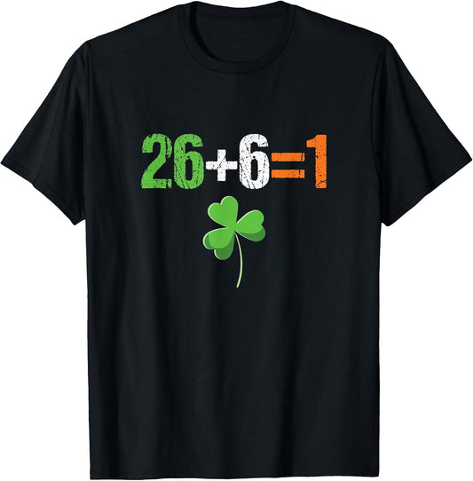 Irish Reunification 26 + 6 = 1 | Shamrock | United Ireland