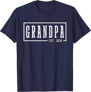 Grandpa Est 2026 Sleek Framed Design