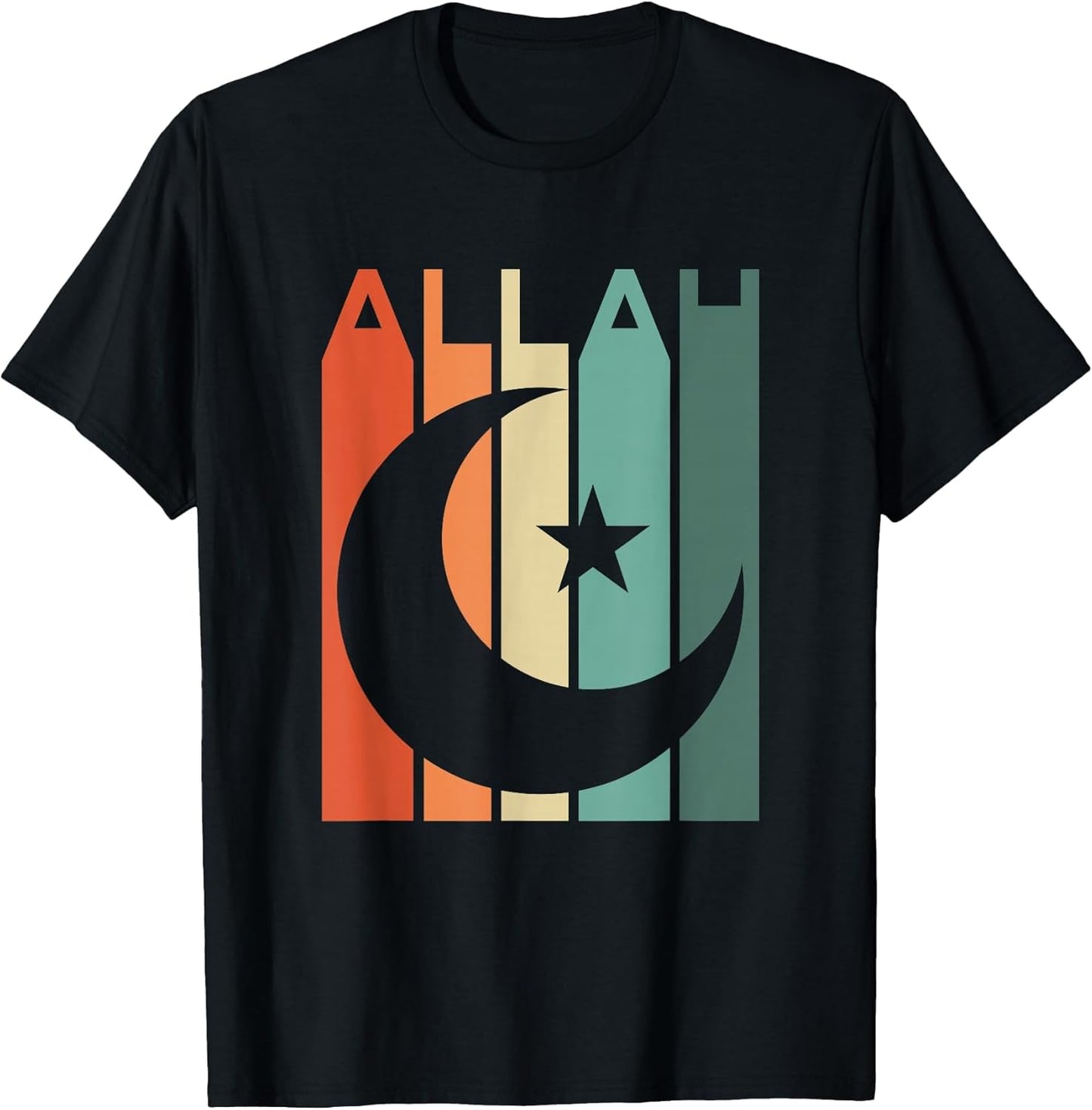 Allah Retro Islam Muslim Nation Ramadan Arabic Retro